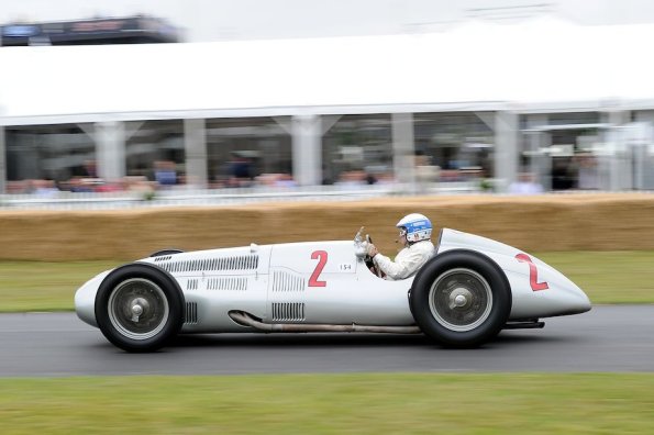 Mercedes-Benz W 154 Silver Arrows driven by Jochen Mass